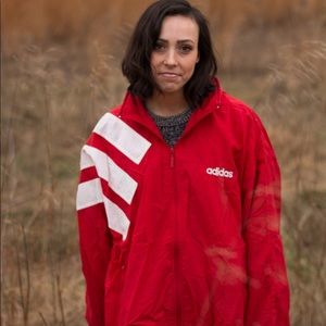 Vintage 80’s Adidas Windbreaker Jacket